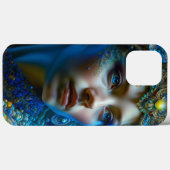 エーテルファンタジーアートプリンセス戦士の神秘的 Case-Mate iPhoneケース (裏面 (横))