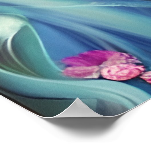 エーテルファンタジーアート |美しい妖精の誕生日 ポスター (角)