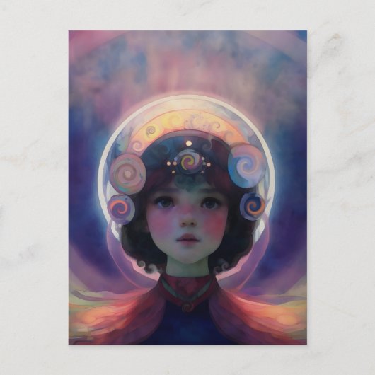 エーテルファンタジー天子ドリームガーディアン ポストカード (正面)