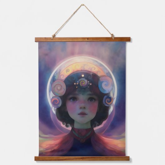 エーテルファンタジー天子ドリームガーディアン 吊り下げ型タペストリー (正面)