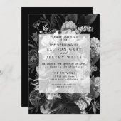 エーテルフローラ結婚式招待状 招待状 (正面/裏面)