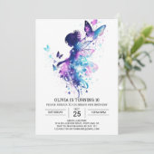 エーテルプリンセスフェアリー誕生日ブリス 招待状 (スタンド正面)