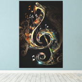 エーテル交響曲 キャンバスプリント (インサイチュ (ウッドフロア))