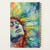 エーテル名前をカスタムする ノートブック (裏面)