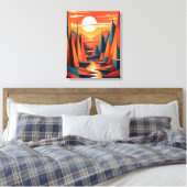 エーテル地平線 キャンバスプリント (インサイチュ (寝室))