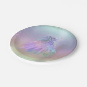 エーテル妖精のガウン | レインボーグラデーションパステルシェン ペーパープレート (アングル)