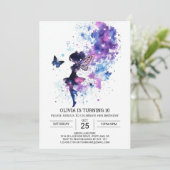 エーテル妖精の物語誕生日 招待状 (スタンド正面)