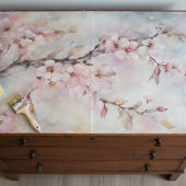 エーテル水カラーピンクさくらんぼブロッサムブランチ 薄葉紙