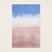 エーテル水彩耳飾りジュエリー表示カード (裏面)