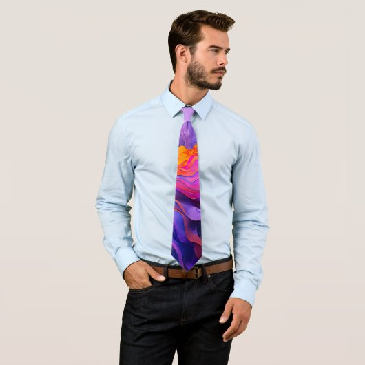 「エーテル海流」 ネクタイ (インサイチュ)