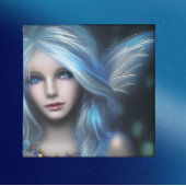 エーテル神秘的な妖精の女の子 ポスター