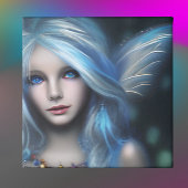 エーテル神秘的な妖精の女の子 ポスター