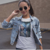 エーテル神秘的な妖精の女の子 Tシャツ