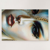 エーテル美しいゴールデン女神 ジグソーパズル (横)