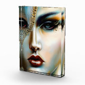 エーテル美しいゴールデン女神 フォトブロック (右)