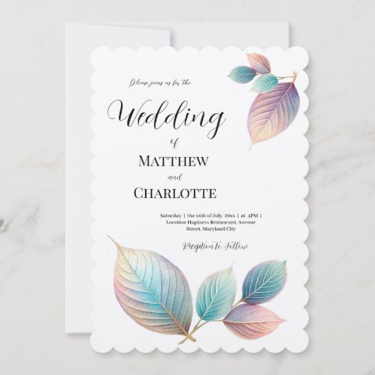 エーテル美しいソフトトーンお洒落パステル離れズ (正面)