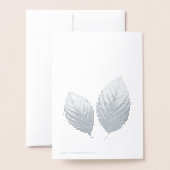 エーテル美しいソフトトーンお洒落パステル離れズ 箔カード (裏面封筒付き)