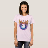 エーテル翼かわいこちゃん Tシャツ (正面フル)