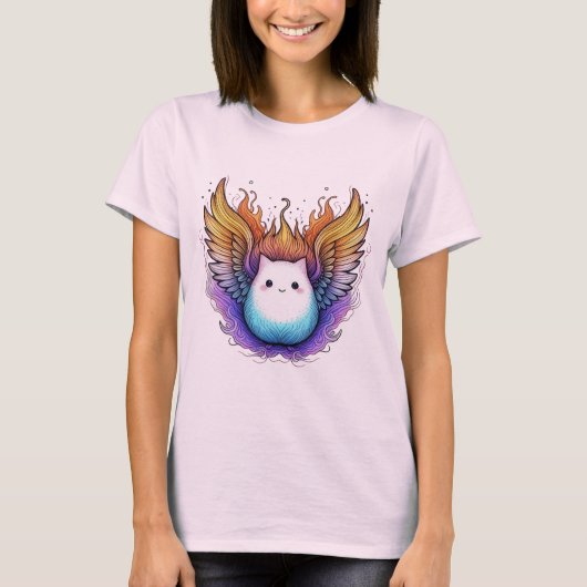 エーテル翼かわいこちゃん Tシャツ (正面)