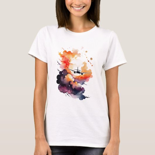 エーテル航空 Tシャツ (正面)