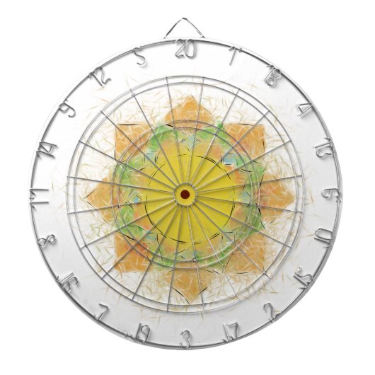 エーテル蓮の花 ダーツボード (正面)