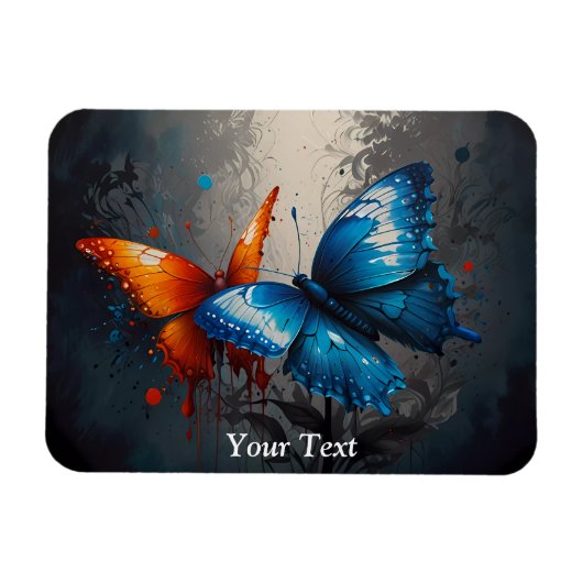 エーテル蝶ダンスワーク宇宙 マグネット (横)