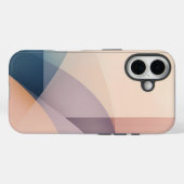 エーテル調和抽象芸術アールパモダンステルカラー Case-Mate iPhoneケース (裏面 (横))