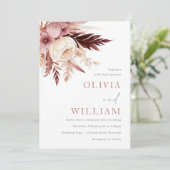 エーテル赤面とブルゴーニュ結婚ボヘミアン 招待状 (スタンド正面)