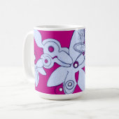 エーテル開花オンクリムゾンヴォイド コーヒーマグカップ (正面左)