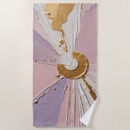 エーテル開花 ビーチタオル