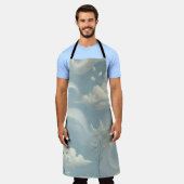 エーテル雲 エプロン (着用した状態)