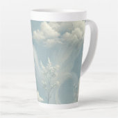 エーテル雲 カフェラテマグ (右アングル)