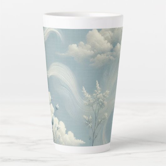 エーテル雲 カフェラテマグ (正面)