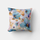 エーテル青色フローラアルコールインク クッション (正面)