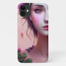エーテル魅惑おとぎ話の美しい女性 iPhone 11 ケース