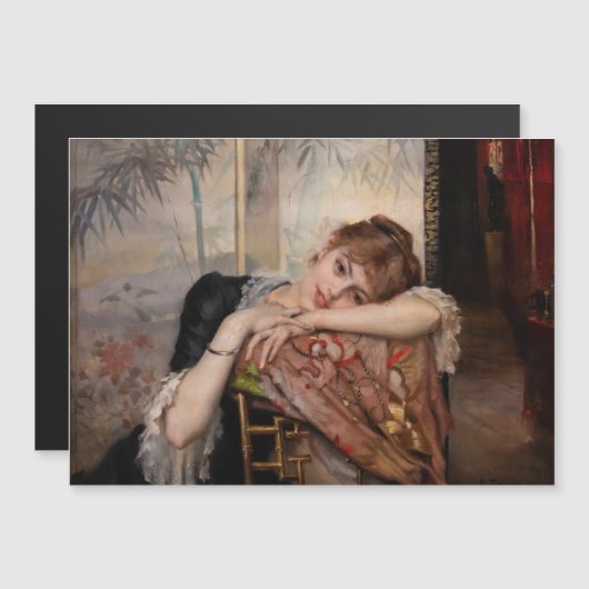 エーデルフェルト – パリジェンヌ/バージニエ磁気カード (正面/裏面)