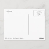 エーデルワイスの花のマクロ ポストカード (裏面)