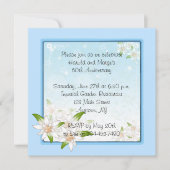 エーデルワイスの花 招待状 (正面)