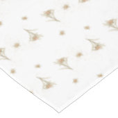 エーデルワイスアルパインフラワーウォーターカラーテーブルクロス テーブルクロス (アングル)