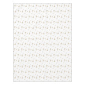 エーデルワイスアルパインフラワーウォーターカラーテーブルクロス テーブルクロス (正面)