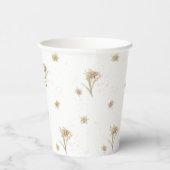 エーデルワイスアルパインワイルドフラワー 紙コップ (右)