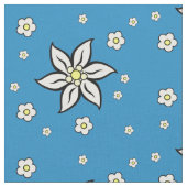 エーデルワイスオンブルー ファブリック (クローズアップ)