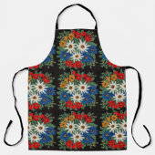 エーデルワイススイスアルパインフラワー エプロン (正面)