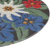 エーデルワイススイスアルパインフラワー カッティングボード (角)