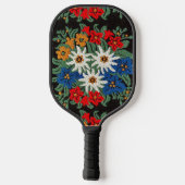 エーデルワイススイスアルパインフラワー ピックルボールラケット (裏面)