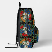 エーデルワイススイスアルパインフラワー プリントバックパック (左)