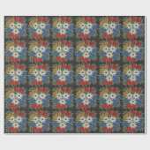 エーデルワイススイスアルパインフラワー ラッピングペーパー (フラット)