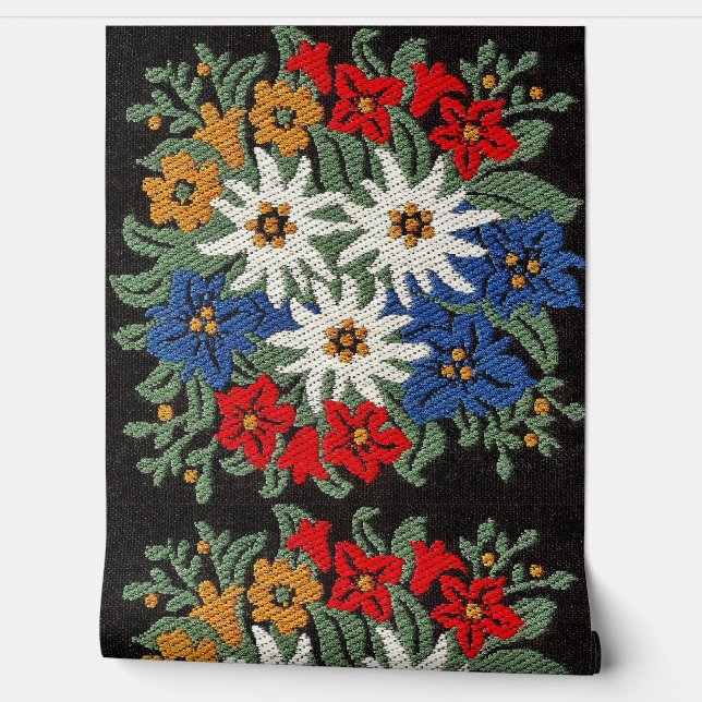 エーデルワイススイスアルパインフラワー 壁紙 (ほどく)