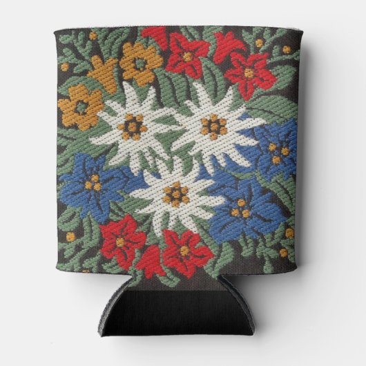 エーデルワイススイスアルパインフラワー 缶クーラー (正面)