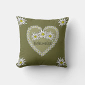 エーデルワイスハートアメリカンMoJo枕 クッション (正面)